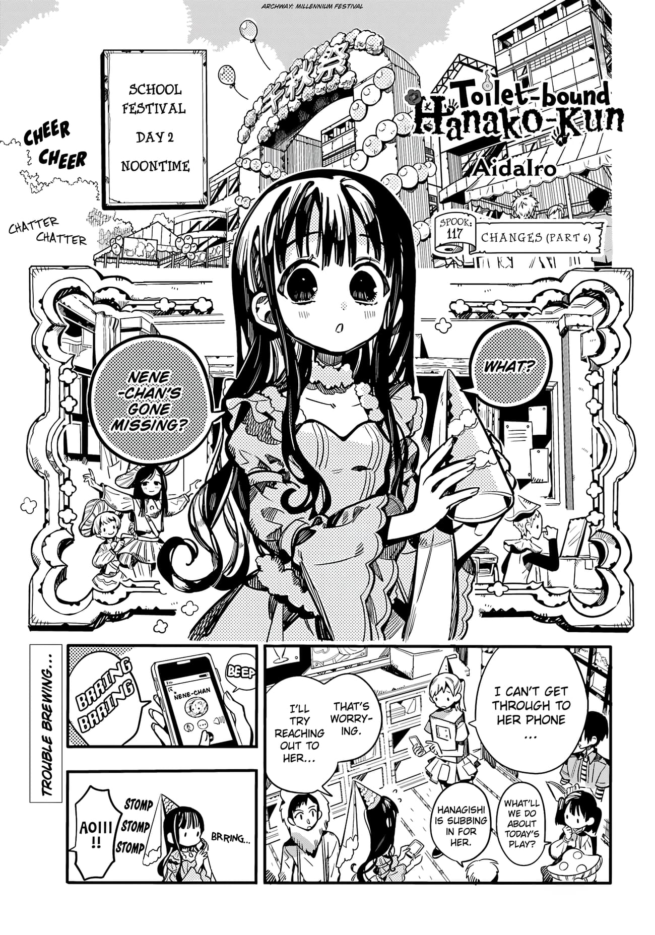 Toilet Bound Hanako Kun, Chapter 117 image 02